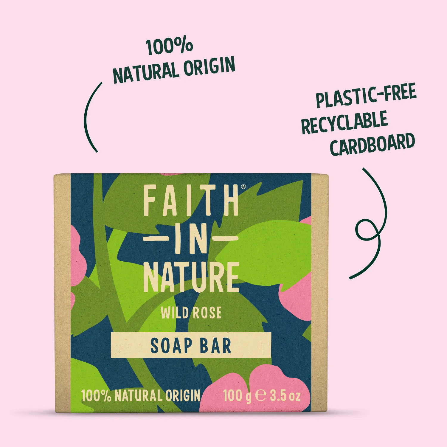 Faith in Nature Wild Rose zeepblok rozenolie