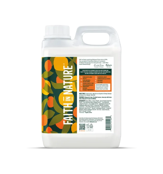 Faith in Nature Grapefruit & Orange conditioner 2,5L vet haar