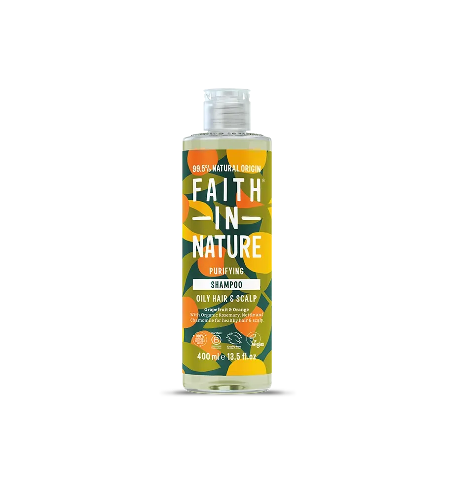 Faith in Nature Grapefruit & Orange shampoo 400ml vet haar