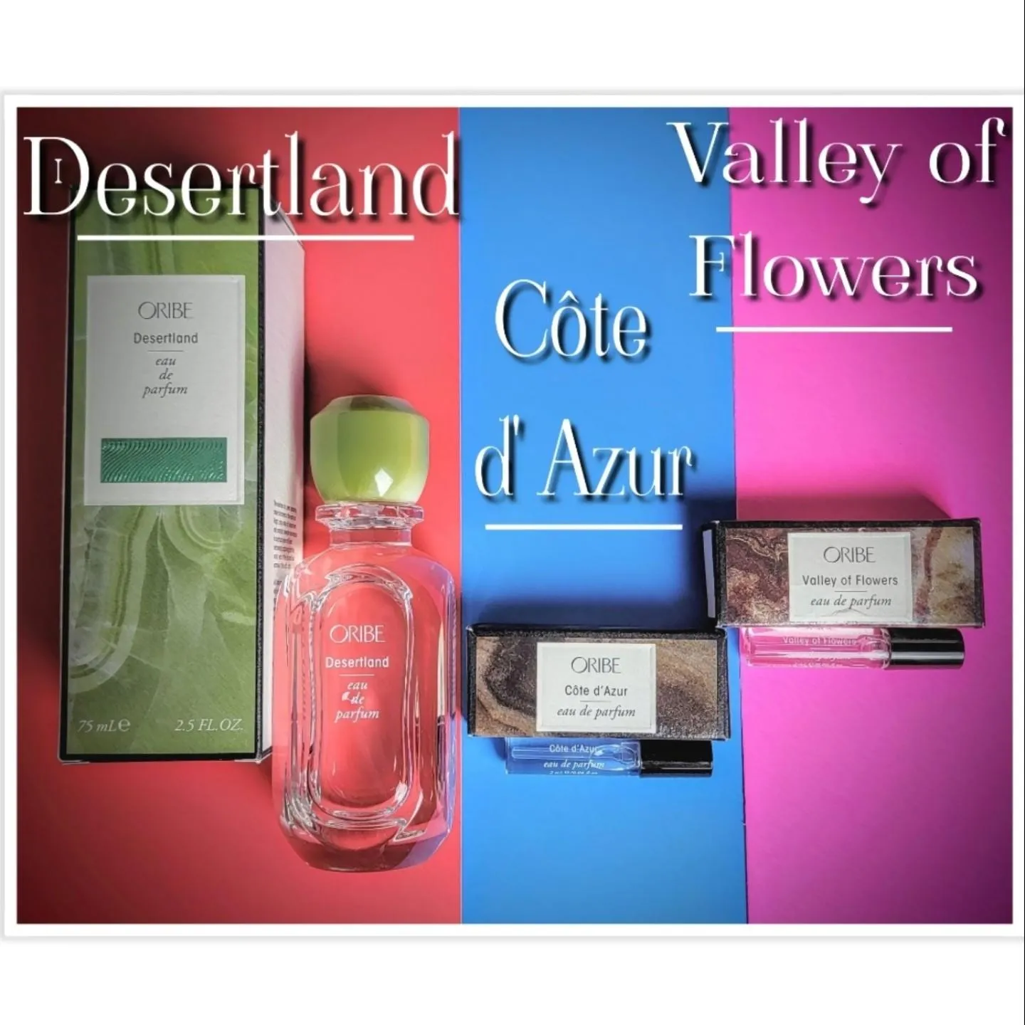 Oribe Valley of Flowers eau de parfum standaard roos
