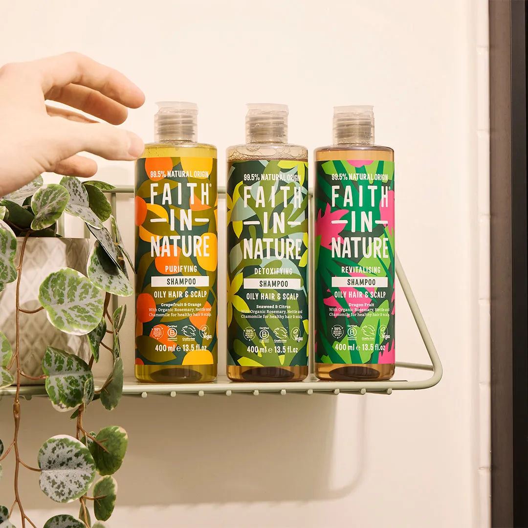 Faith in Nature Dragon Fruit shampoo 400ml vet haar