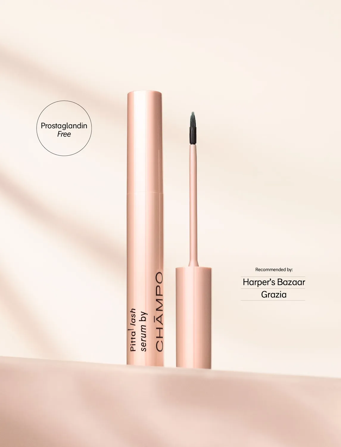 Chāmpo lash serum wimperserum 4ml lengte