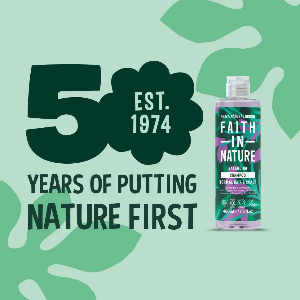 Faith in Nature Lavender & Geranium shampoo 400ml normaal