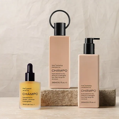 Chāmpo Vata Hydrating System+ haarset droog haar