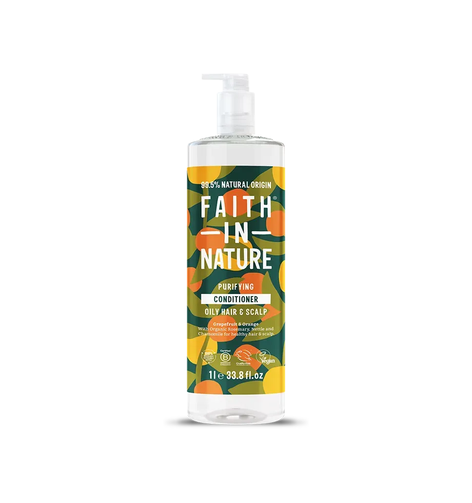 Faith in Nature Grapefruit & Orange conditioner 1L vet haar