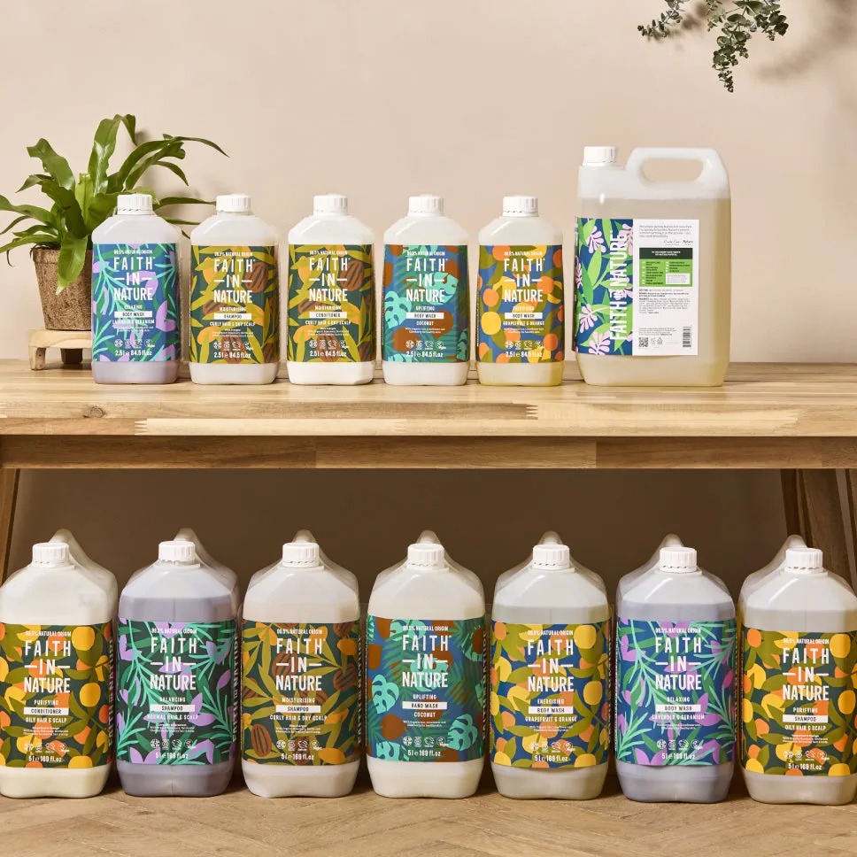 Faith in Nature Seaweed bodywash 5L navulling
