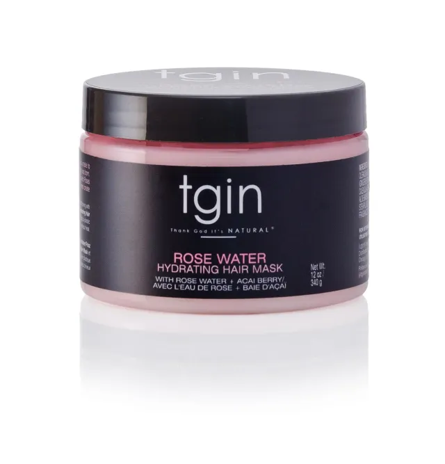TGIN Rose Water Haarmasker 12 oz hydraterend