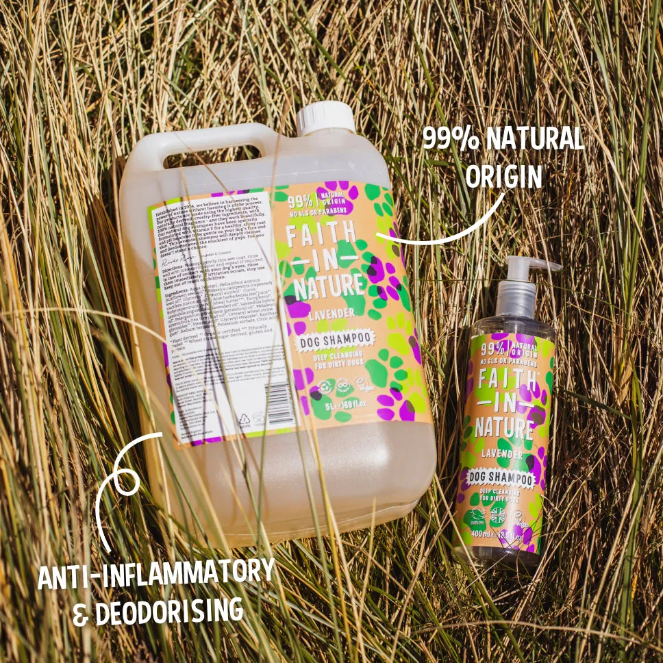 Faith in Nature Lavender hondenshampoo 5L navulling