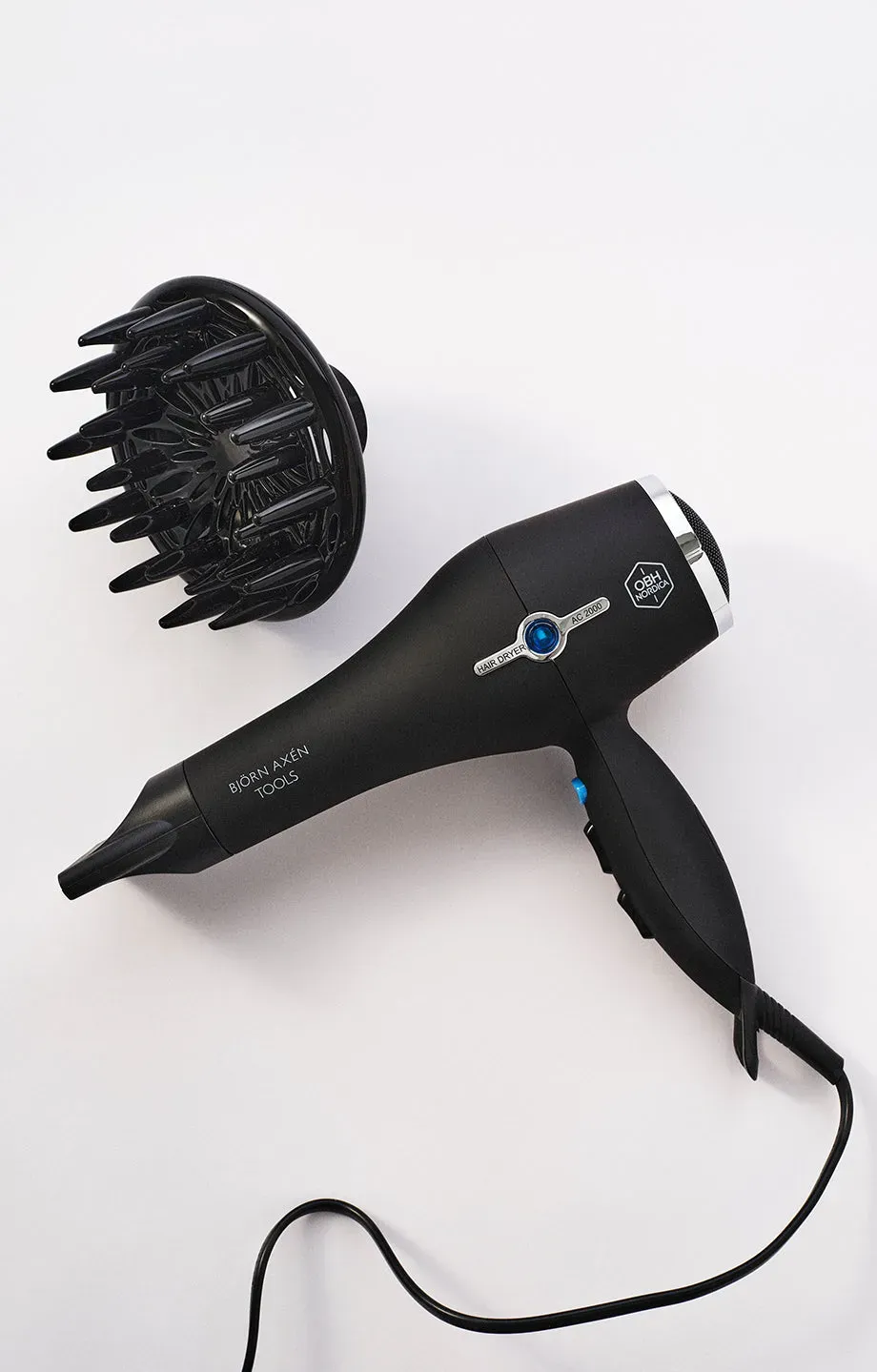 Björn Axén AC 2000 W haardroger met diffuser