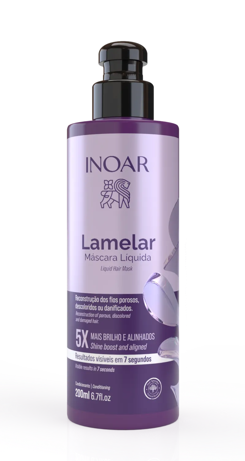 Inoar Lamelar Vloeibaar Haarmasker 7 Seconden