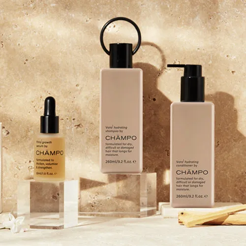 Chāmpo Vata hydrating system haarset droog haar