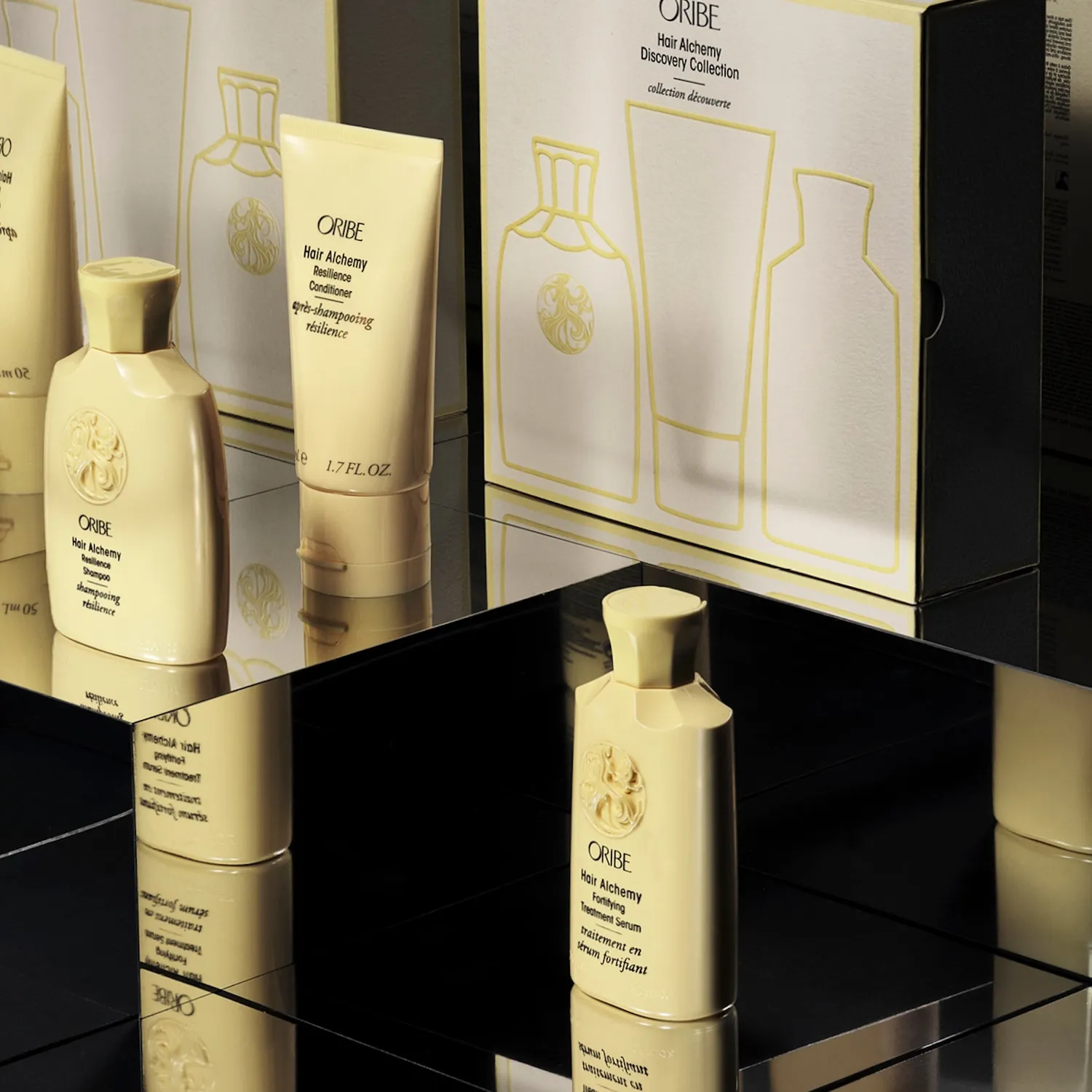 Oribe Hair Alchemy Discovery conditioner set breekbaar haar