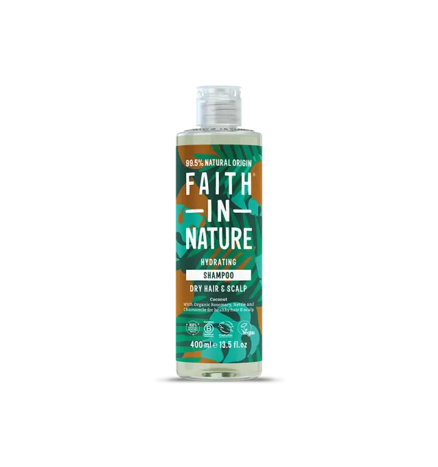 Faith in Nature Coconut shampoo 400ml droog haar