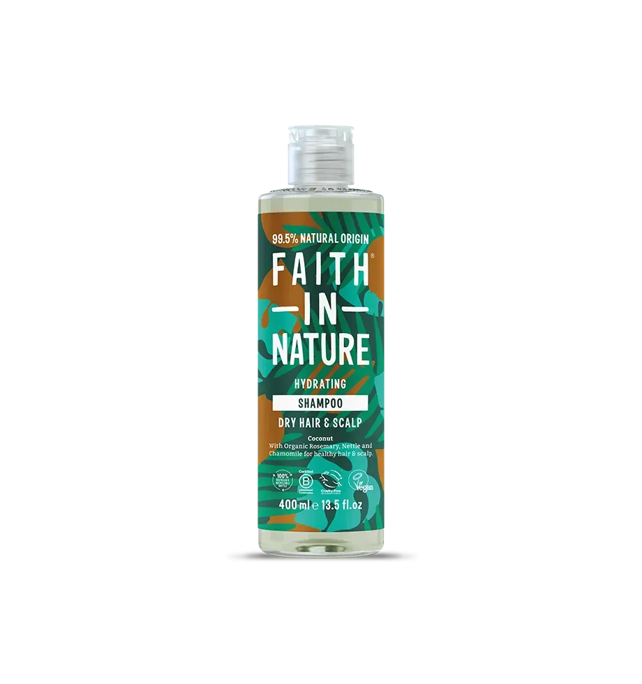 Faith in Nature Coconut shampoo 400ml droog haar