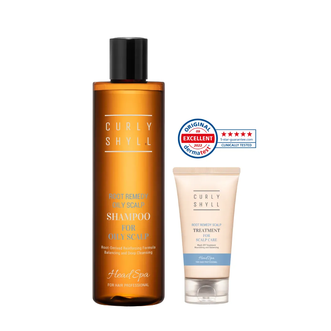 Curly Shyll Root Remedy shampoo 330ml vette hoofdhuid