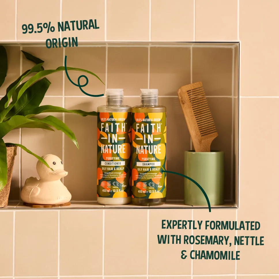 Faith in Nature Grapefruit & Orange shampoo conditioner set vet