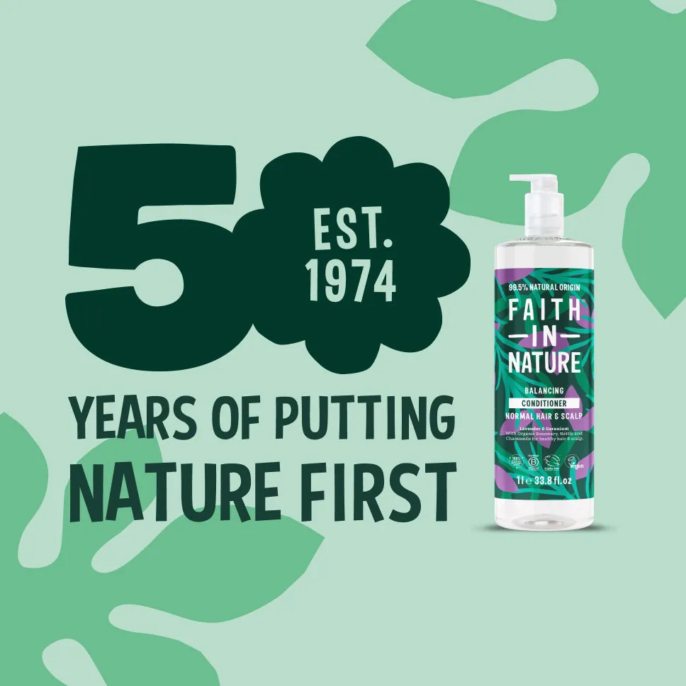 Faith in Nature Lavender & Geranium conditioner 1L normaal