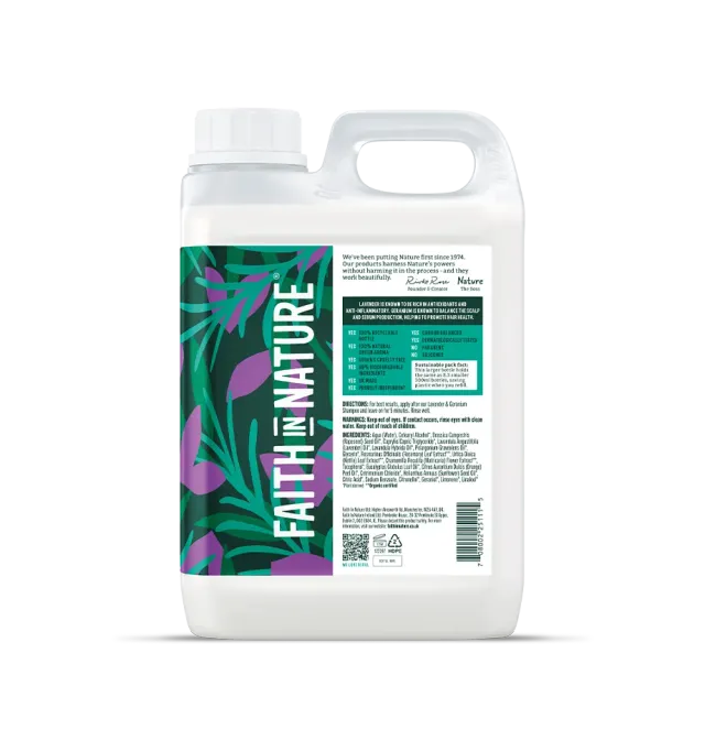 Faith in Nature Lavender & Geranium conditioner 2,5L normaal haar