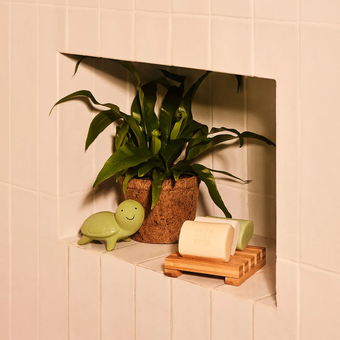Faith in Nature Coconut zeepblok 100% natuurlijk plasticvrij