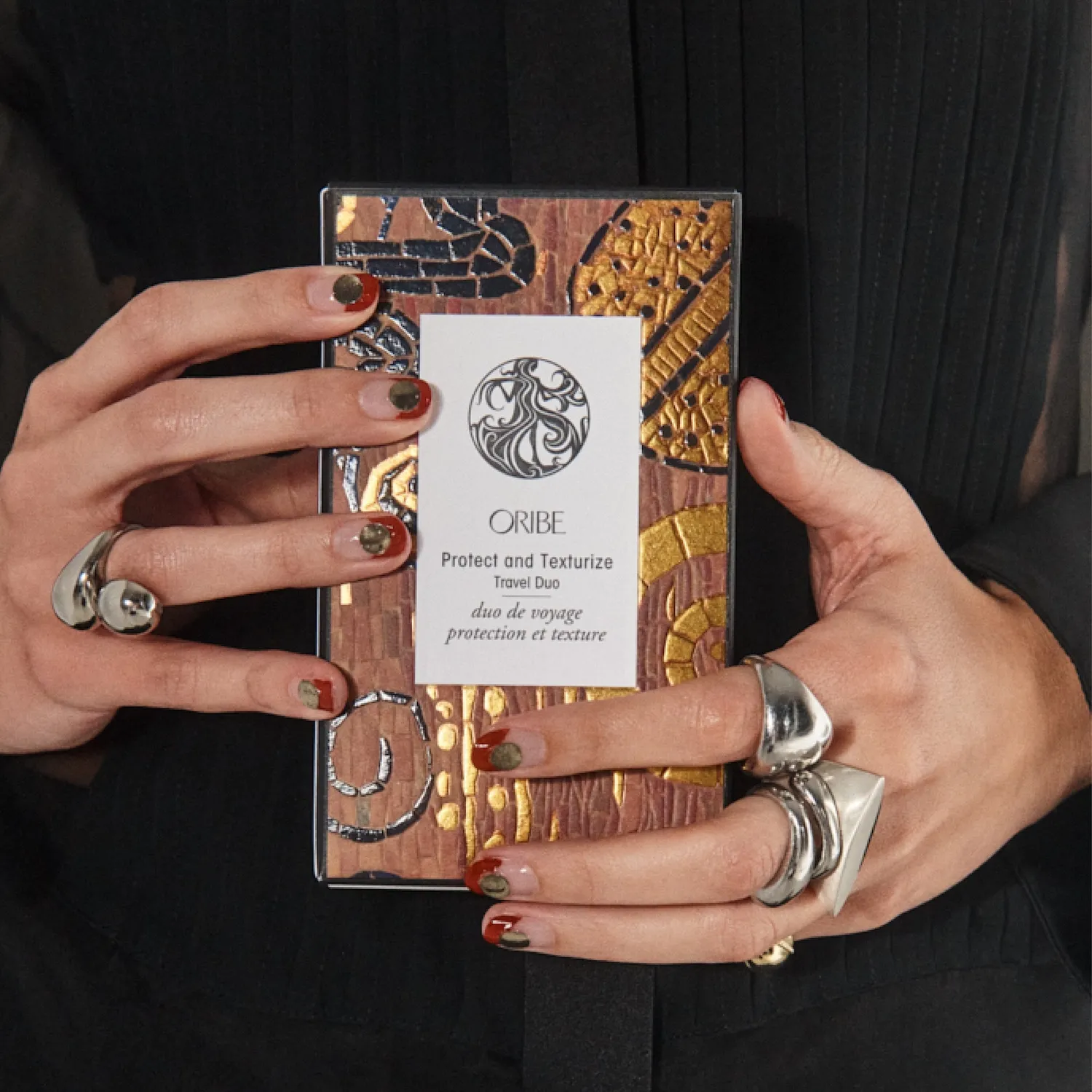 Oribe Protect and Texturize Travel Duo set hitte