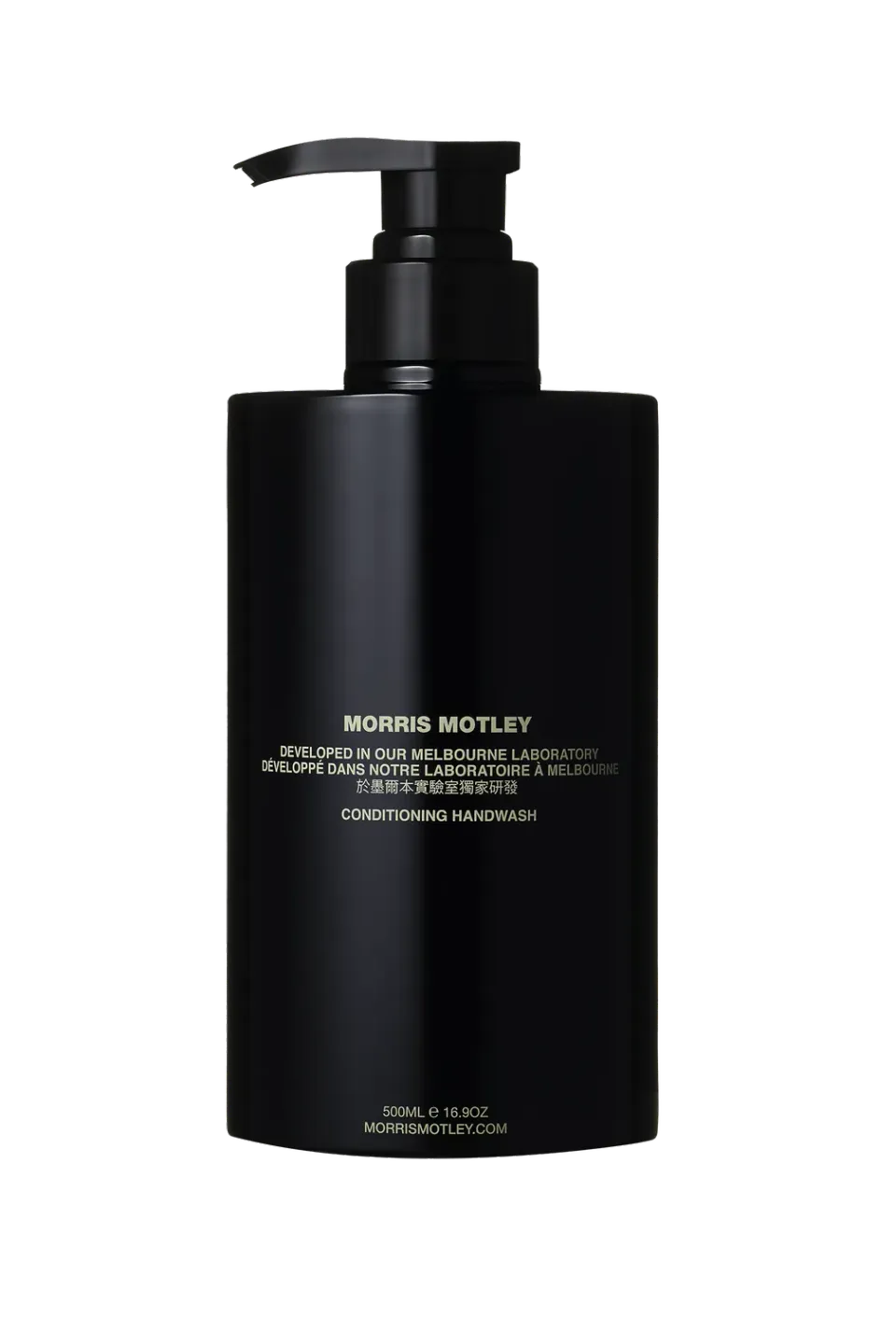 Morris Motley Papyrus Handwash Set 500 ml glas verzorgend