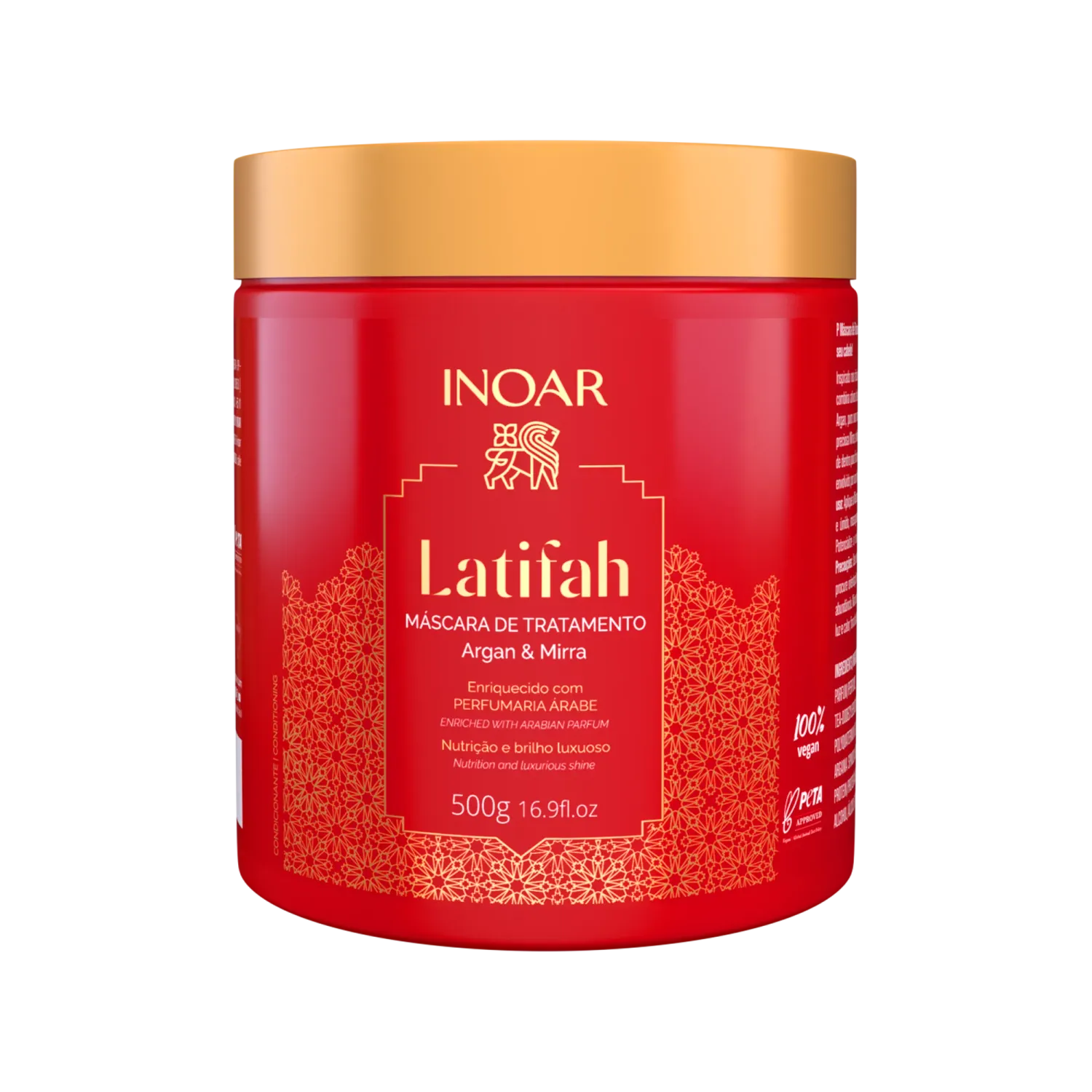 Inoar Latifah shampoo argan luxe glans