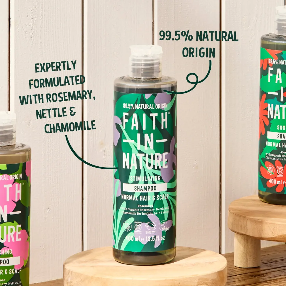 Faith in Nature Rosemary shampoo normaal haar 400ml
