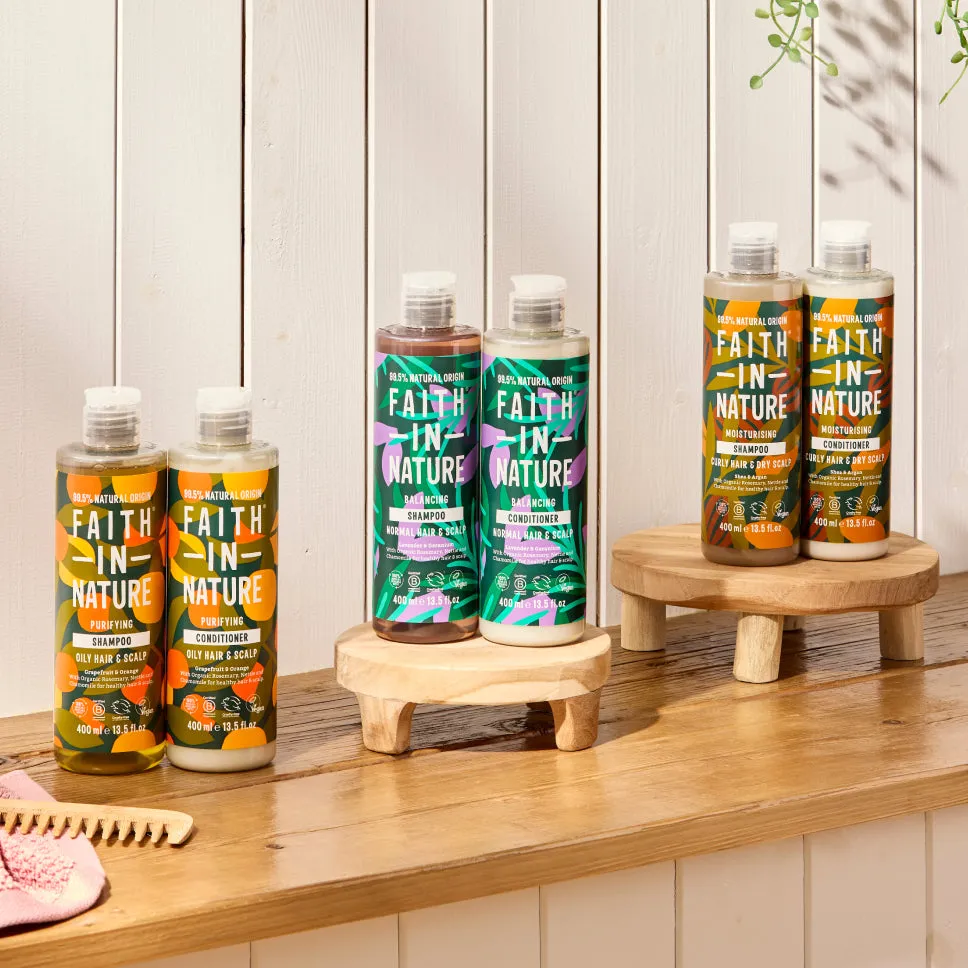 Faith in Nature Grapefruit & Orange shampoo conditioner set vet