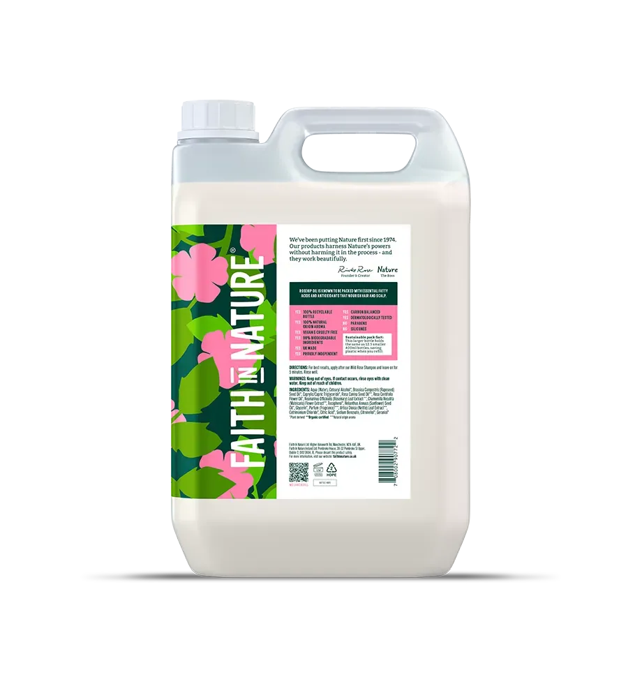 Faith in Nature Wild Rose conditioner 5L normaal haar