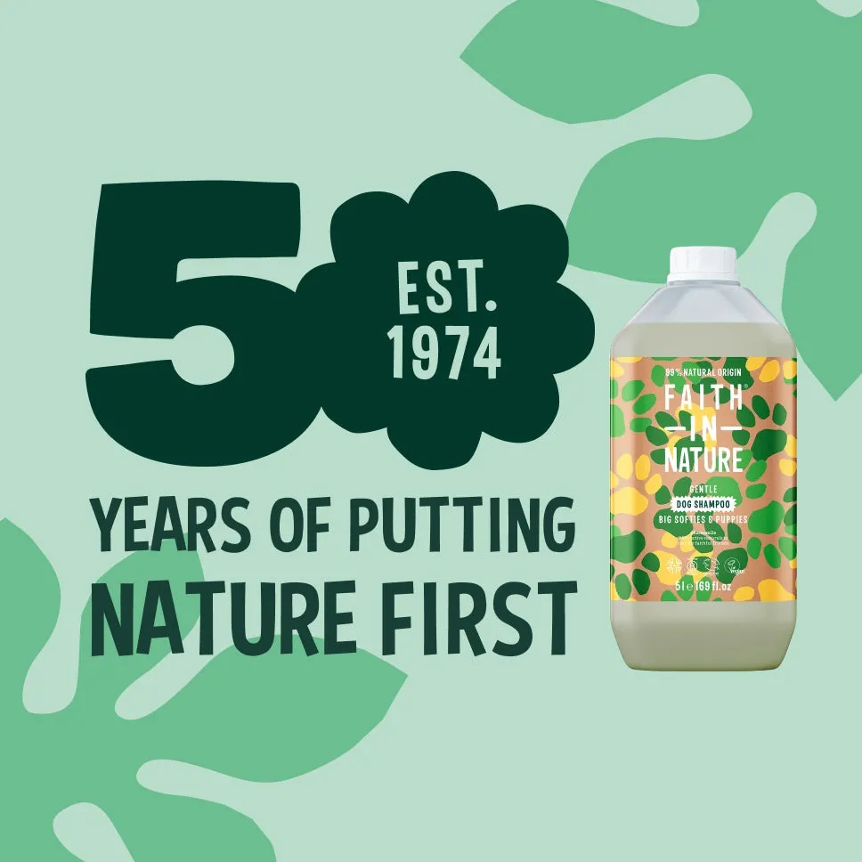 Faith in Nature Kamille hondenshampoo 5L puppy gevoelige huid