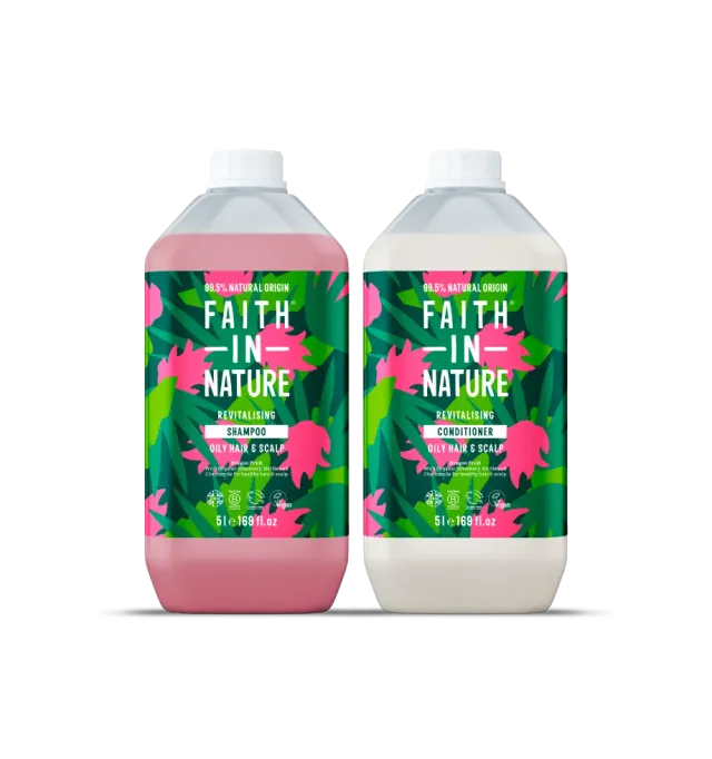 Faith in Nature Dragon Fruit shampoo+conditioner 2x5L set