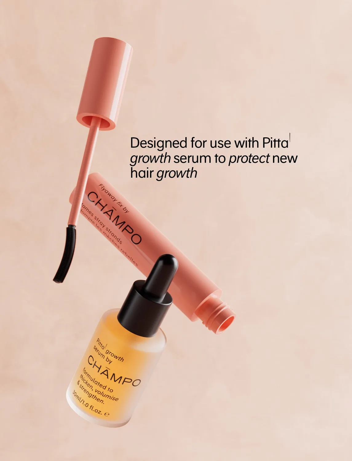 Chāmpo Flyaway Fix serum 10ml tegen pluishaar