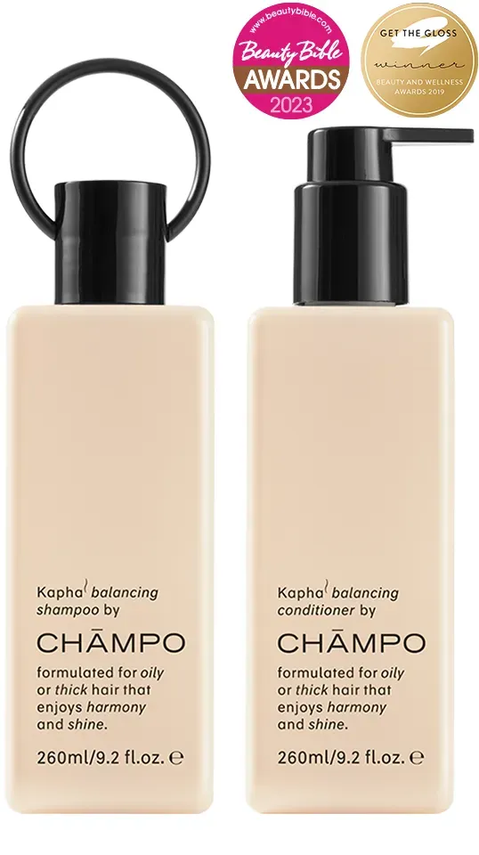 Châmpo Balancing haarset 2x260ml vet haar