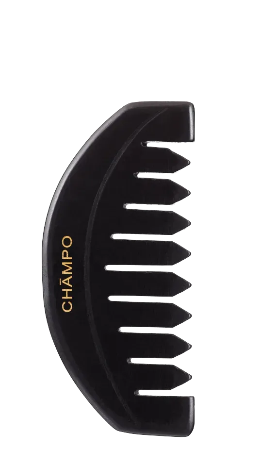 Chāmpo Gua sha scalp comb hoofdhuidkam jade