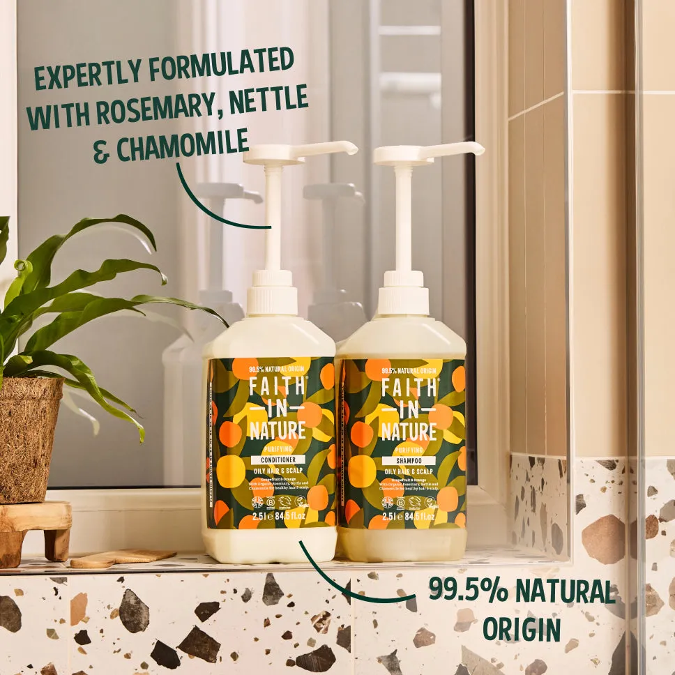 Faith in Nature Grapefruit & Orange conditioner 2,5L vet haar