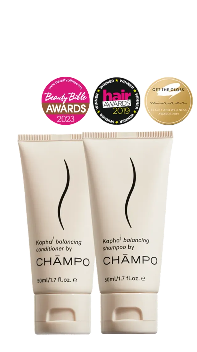 Châmpo Balancing proefset shampoo 2x50ml vet haar