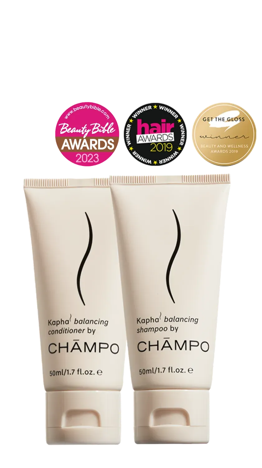 Châmpo Balancing proefset shampoo 2x50ml vet haar