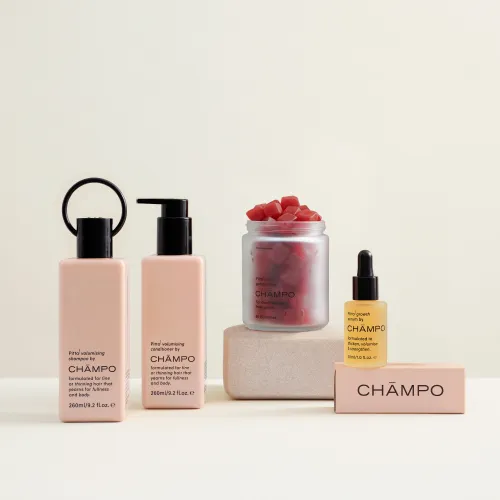 Chāmpo Growth System haarset fijn haar haaruitval