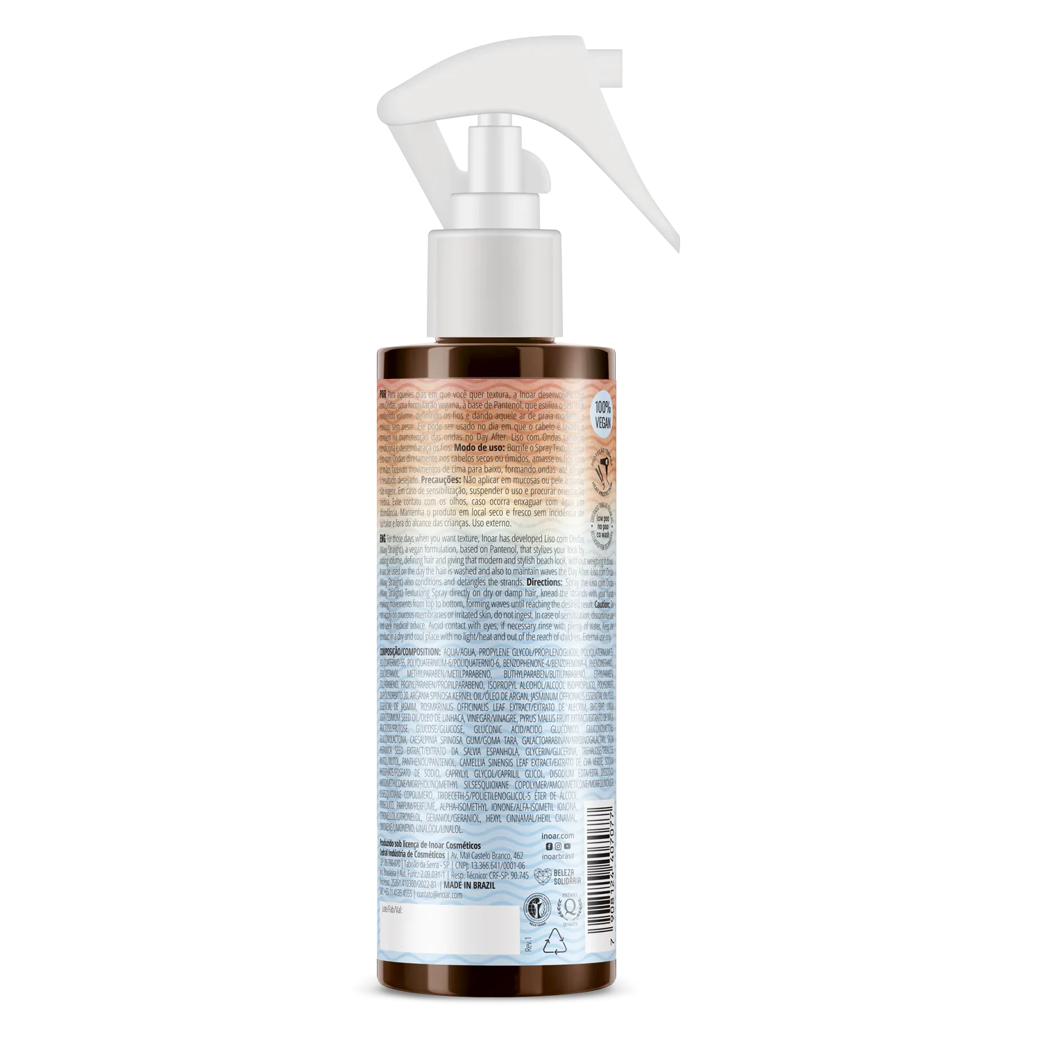 Inoar Liso com Ondas textuurspray beach waves