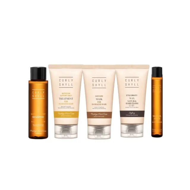 Curly Shyll Wellness Special Travel Kit haarset 5-delig herstellend