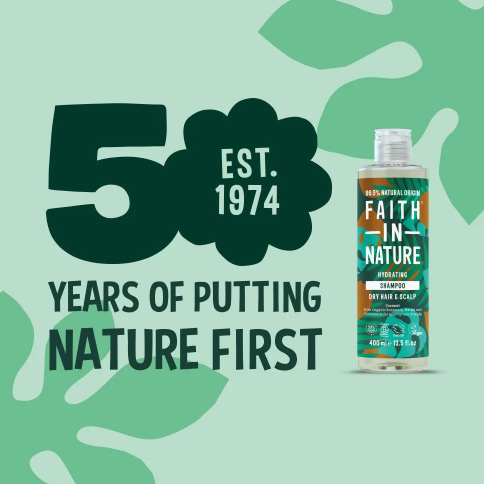 Faith in Nature Coconut shampoo 400ml droog haar