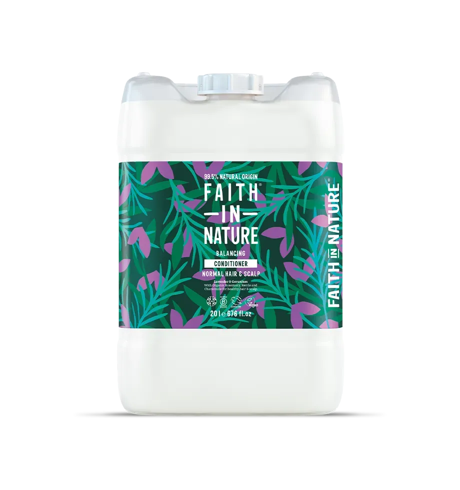 Faith in Nature Lavender & Geranium conditioner 20L normaal haar