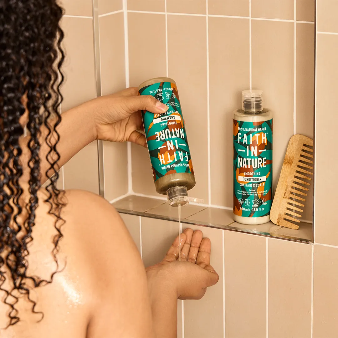 Faith in Nature Jojoba shampoo & conditioner set 2x400ml