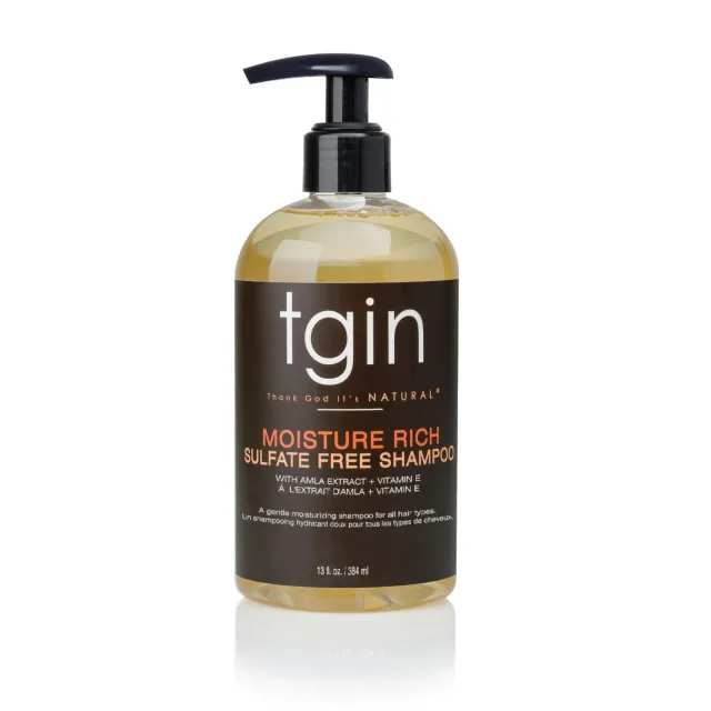 TGIN Moisture Rich Sulfate-Free Shampoo 13 oz milde reiniging