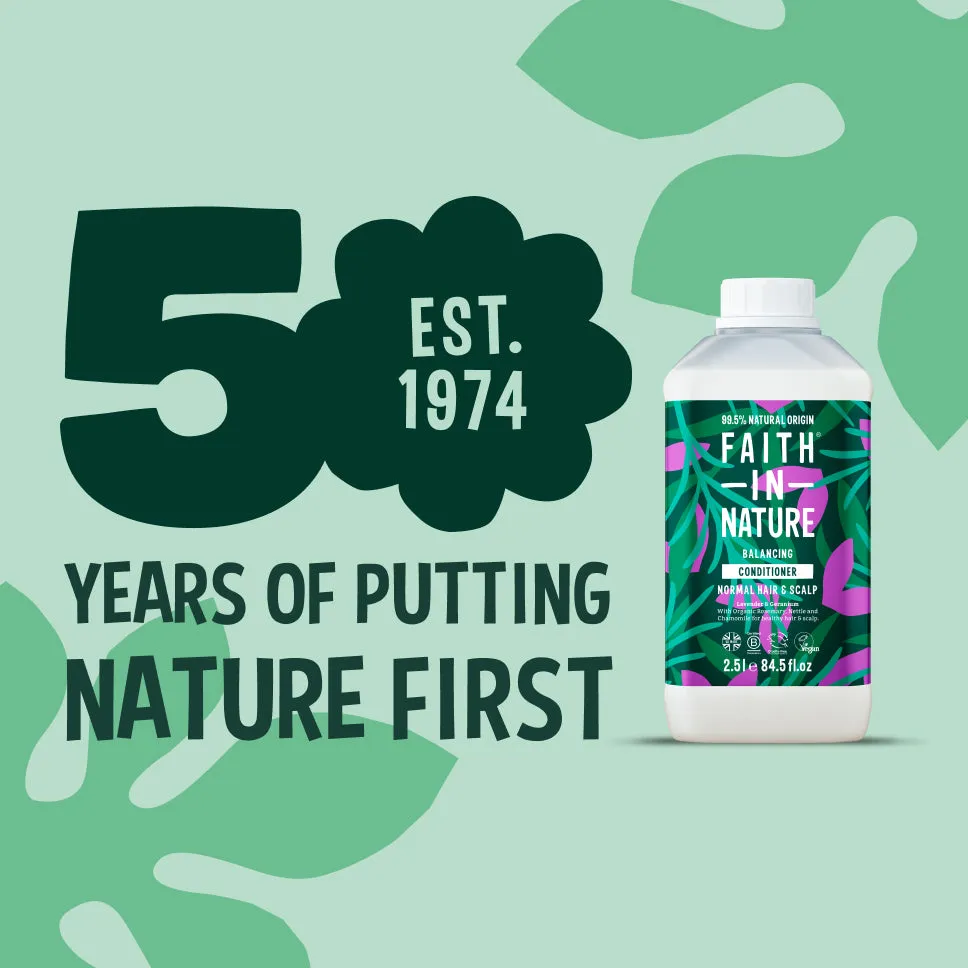 Faith in Nature Lavender & Geranium conditioner 2,5L normaal haar