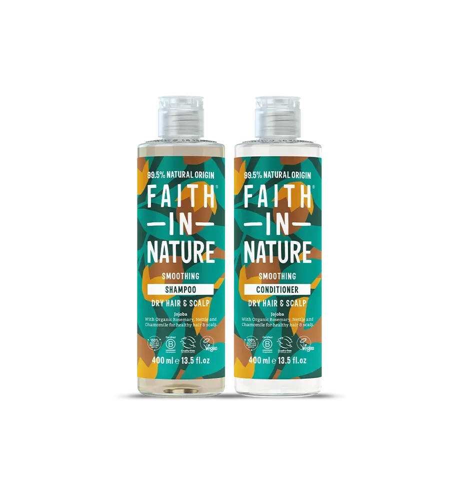 Faith in Nature Jojoba shampoo & conditioner set 2x400ml