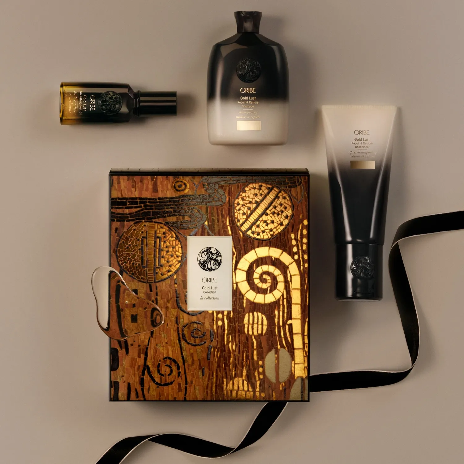 Oribe Gold Lust Collection haarset 3-delig herstellend