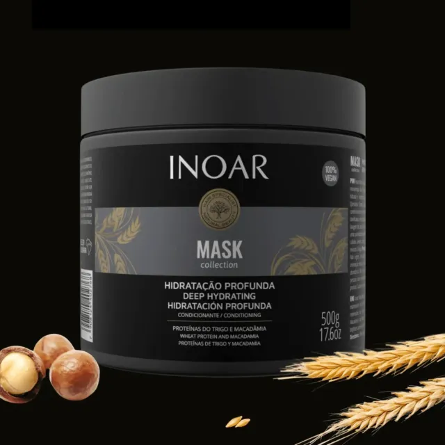 Inoar Mask Haarmasker Keratine Beschadigd Haar