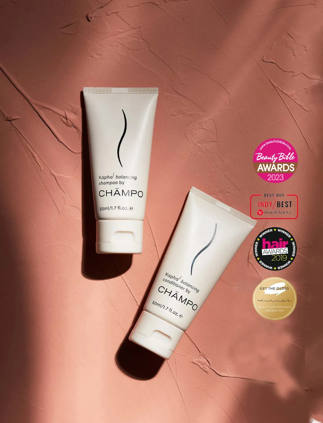 Châmpo Balancing proefset shampoo 2x50ml vet haar