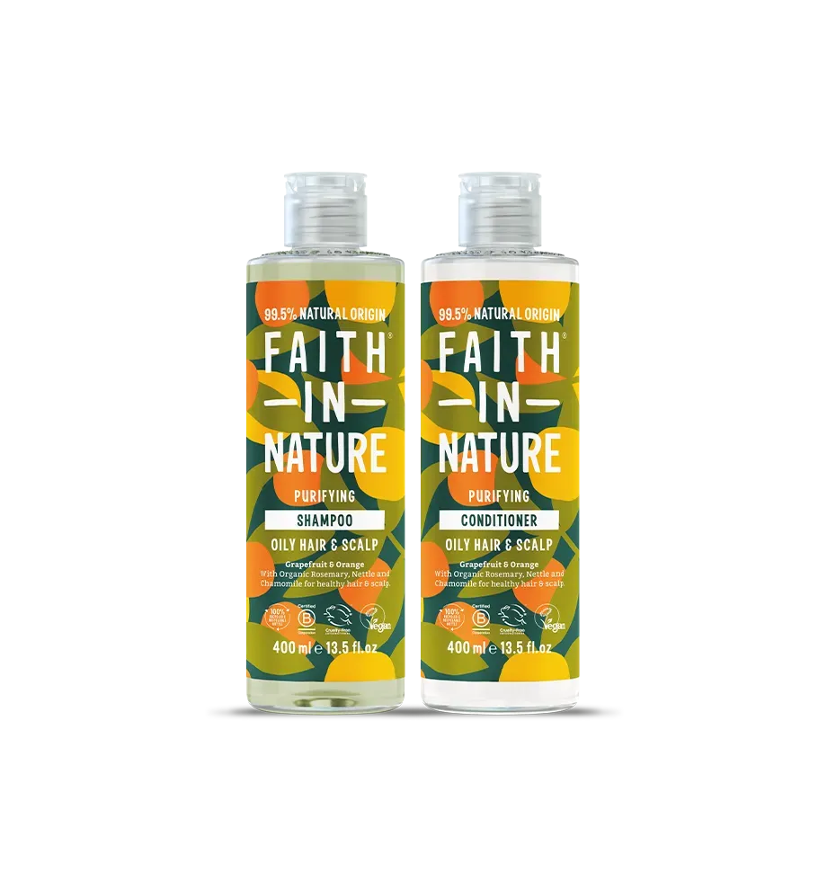 Faith in Nature Grapefruit & Orange shampoo conditioner set vet